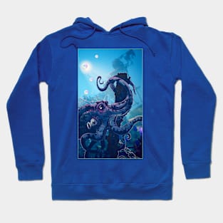 Giant Purple Octopus Hoodie